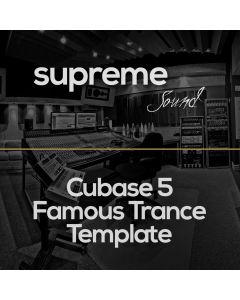 Famous Trance Project (140 BPM Armada) - Cubase Template