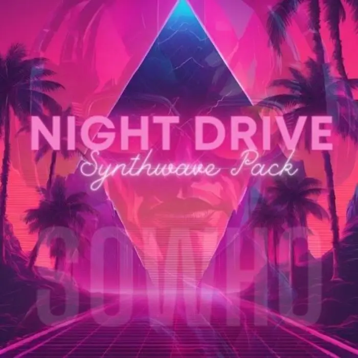 Night Drive Synthwave PackSample Packs, MIDI FIles