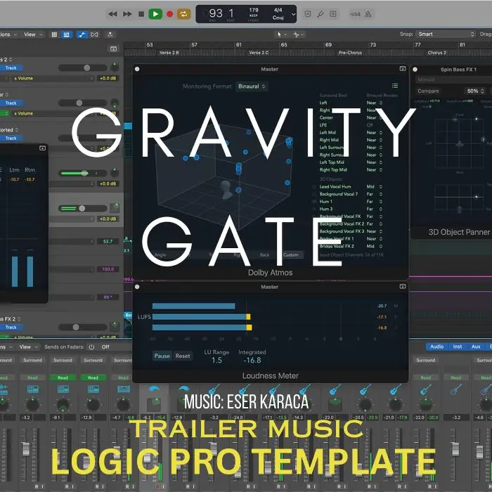 Gravity Gate Logic Pro TemplateLogic Pro Templates