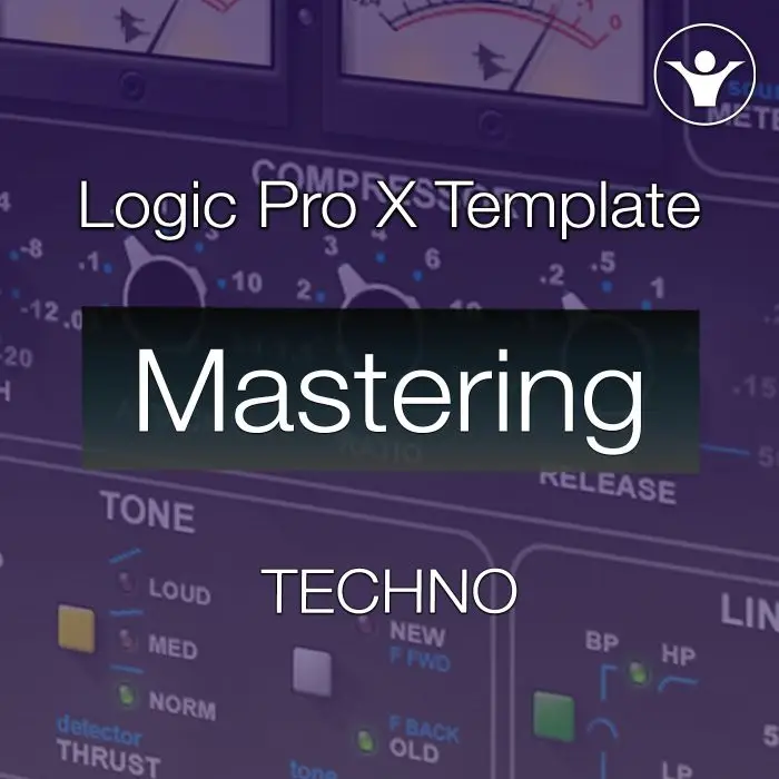 Mastering Techno Logic Pro X Template (EDM Sessions EP083)Logic Pro Templates