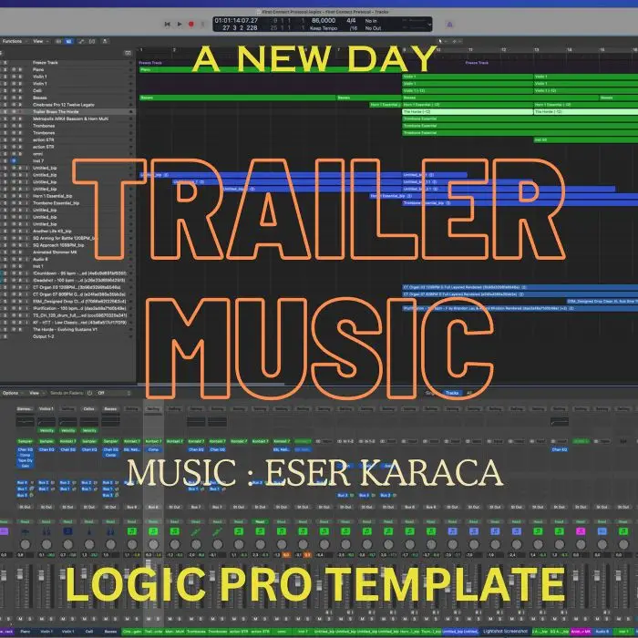 A New Day - Logic Pro X TemplateLogic Pro Templates