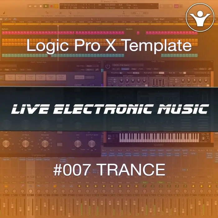 Trance Logic Pro X Template + Free Tutorial | Live Electronic Music 007Logic Pro Templates (Stock Plugins), Logic Pro Templates