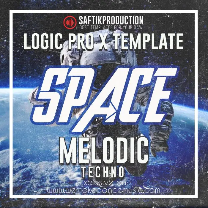 Space - Logic Pro X Melodic Techno TemplateLogic Pro Templates