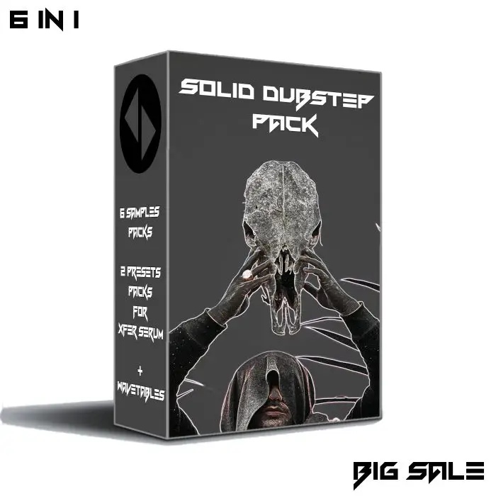 Solid Dubstep Pack (6 in 1)Bundles, Sample Packs, Serum Presets