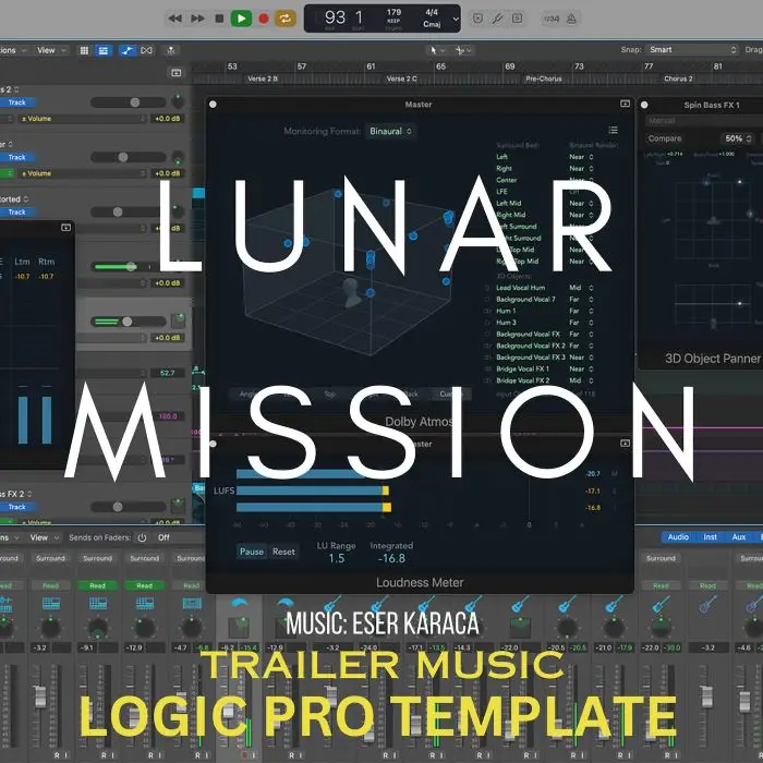 Lunar Mission Logic Pro TemplateLogic Pro Templates