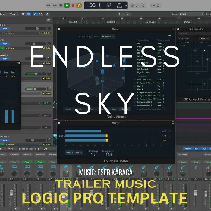 Endless Sky Logic Pro TemplateLogic Pro Templates