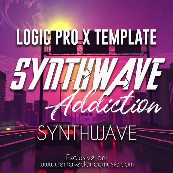 Synthwave Addiction Logic ProX TemplateLogic Pro Templates