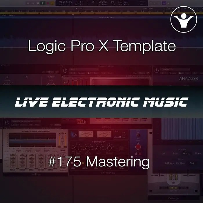 Logic Pro X Mastering Template (WAVES)| Live Electronic Music #175Logic Pro Templates (Stock Plugins)