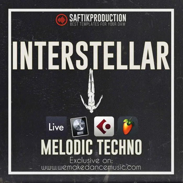 Interstellar - Melodic Techno Template for Ableton Live, Logic Pro X, Cubase and FL StudioAbleton Templates, Logic Pro Templates, FL Studio Templates, Cubase Templates