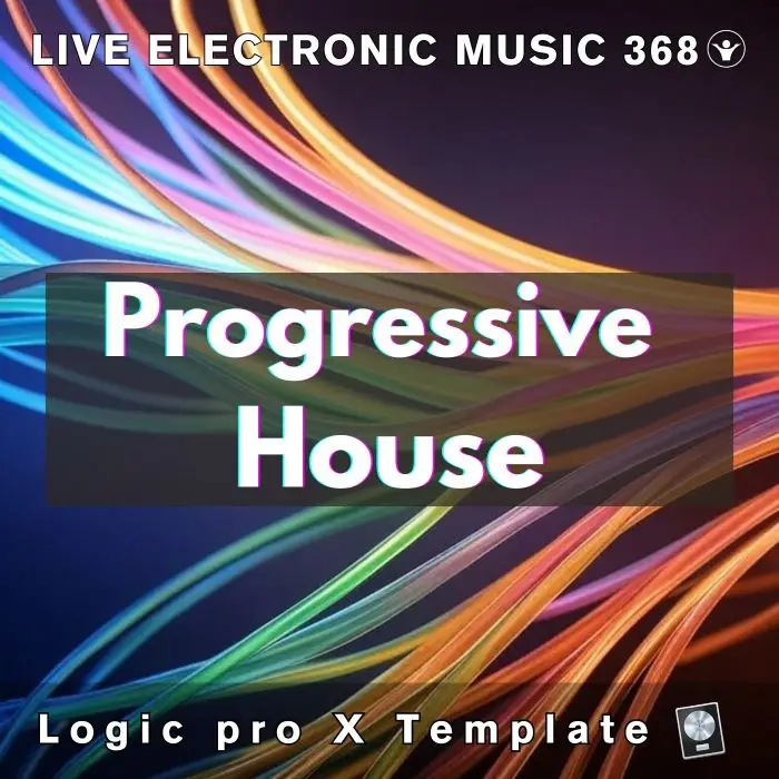 Free Logic Pro X Progressive House Template - Live Electronic Music 36