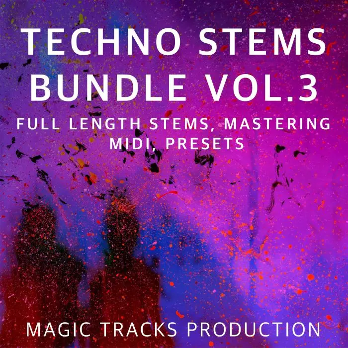 Techno STEMS Bundle Vol.3 (STEMS, Mastering, Presets, MIDI)Bundles, Audio STEMS, MIDI FIles