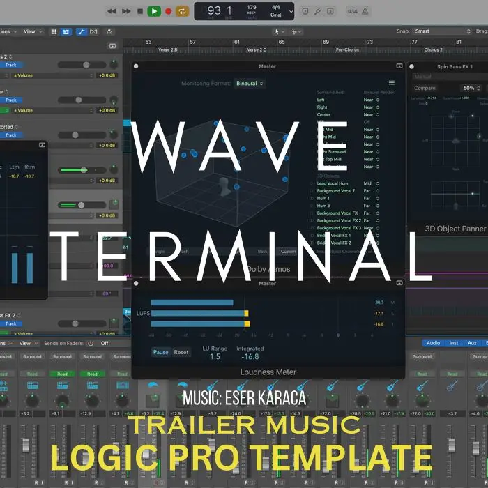 Wave Terminal Logic Pro TemplateLogic Pro Templates