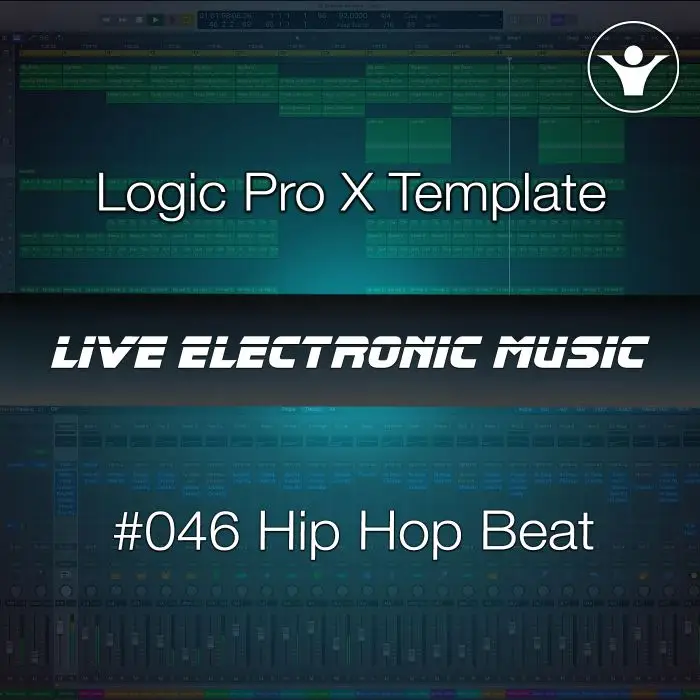 Hip Hop Beat Logic Pro X Template + Free Tutorial | Live Electronic Music 046Logic Pro Templates (Stock Plugins), Logic Pro Templates