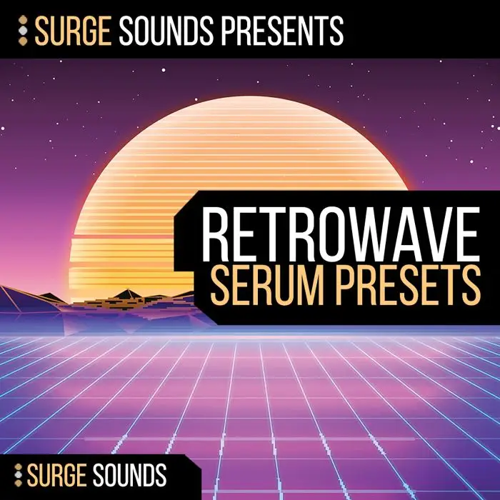 Surge Sounds - RetrowaveMIDI FIles, Serum Presets