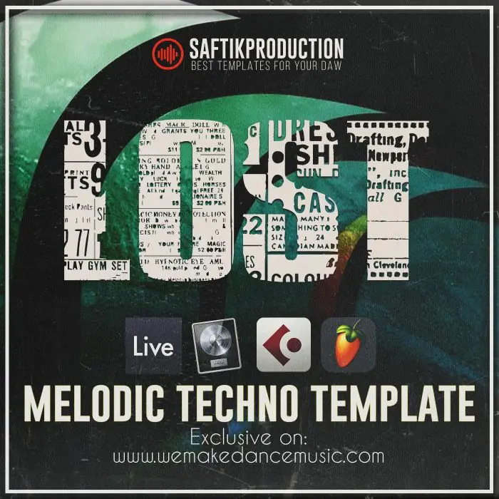 Lost - Melodic Techno Template for Ableton Live, Logic Pro X, Cubase and FL StudioAbleton Templates, Logic Pro Templates, FL Studio Templates, Cubase Templates