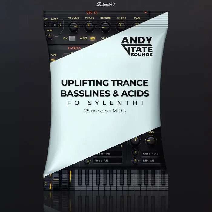 Andy Tate Sounds – Uplifting Trance Bassline & AcidsMIDI FIles