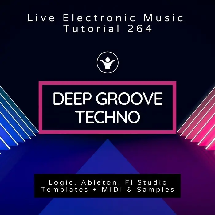 Deep Groove Techno Template For Logic, Ableton, Fl Studio + Free Tutorial | Live Electronic Music 264Ableton Templates (Stock Plugins), Ableton Templates, Logic Pro Templates (Stock Plugins), FL Studio Templates (Stock Plugins), FL Studio Templates