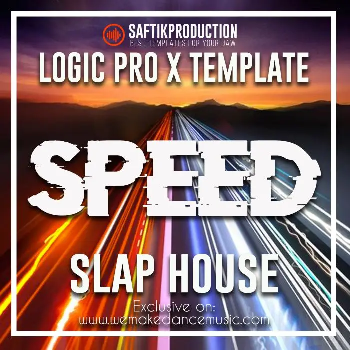 Speed - Logic Pro X Slap House Template (in style of Imanbek)Logic Pro Templates