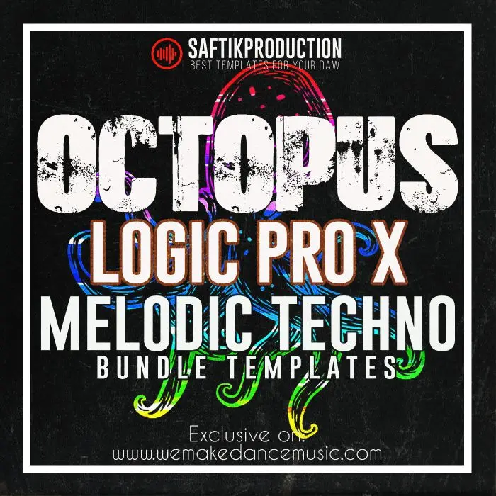 Octopus - Logic Pro X Melodic Techno Bundle TemplatesLogic Pro Templates, Bundles