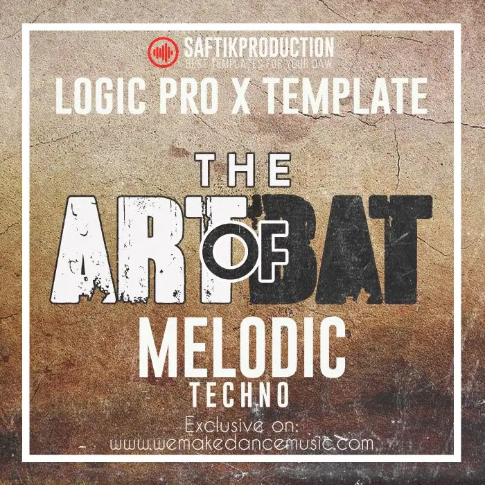 The Art of Bat - Logic Pro X Melodic Techno TemplateLogic Pro Templates