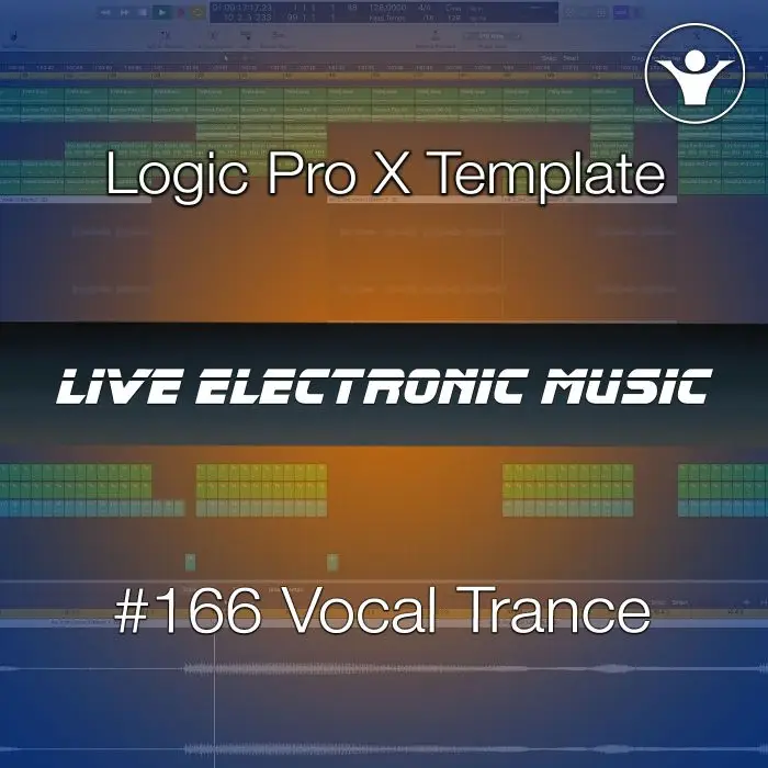 Vocal Trance Logic Pro X Template | Live Electronic Music #166 Logic Pro Templates (Stock Plugins), Logic Pro Templates