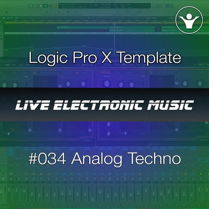 Analog Techno Logic Pro X Template + Free Tutorial | Live Electronic Music 034Logic Pro Templates (Stock Plugins), Logic Pro Templates