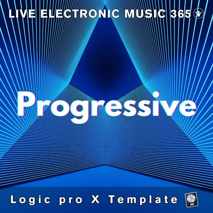 Logic Pro X Progressive Template | Live Electronic Music 365Logic Pro Templates (Stock Plugins), Logic Pro Templates