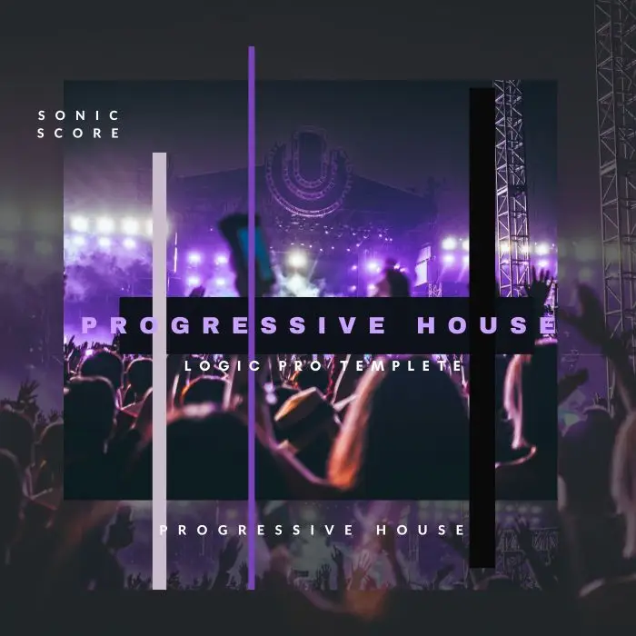 Progressive House ( Logic Pro X Template, MIDI  )Logic Pro Templates