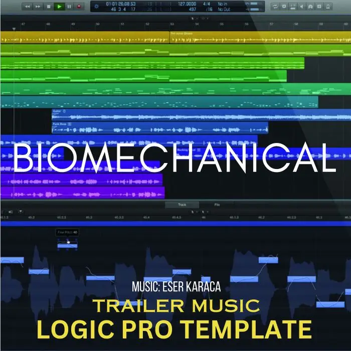 BIOMECHANICAL Logic Pro TemplateLogic Pro Templates