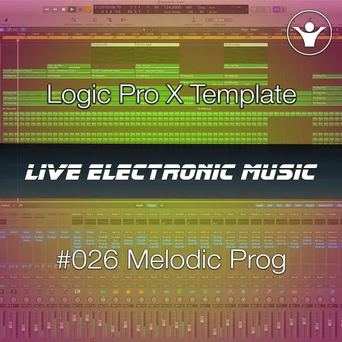 Melodic House Logic Template + Free Tutorial | Live Electronic Music 026Logic Pro Templates (Stock Plugins), Logic Pro Templates