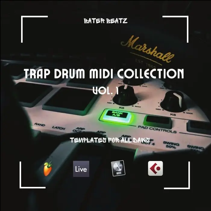 Trap Drums Midi Collection vol. 1Sample Packs, Serum Presets