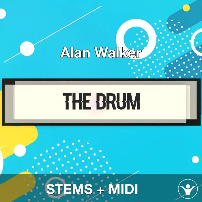 The Drum - Alan Walker - STEMS + MIDIAudio STEMS, MIDI FIles