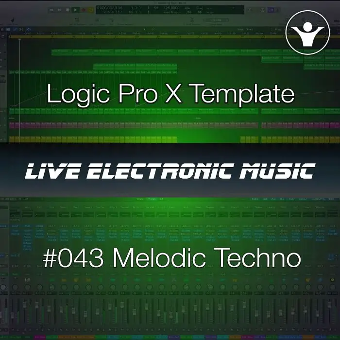 Melodic Techno Logic Pro X Template + Free Tutorial | Live Electronic Music 043Logic Pro Templates (Stock Plugins), Logic Pro Templates