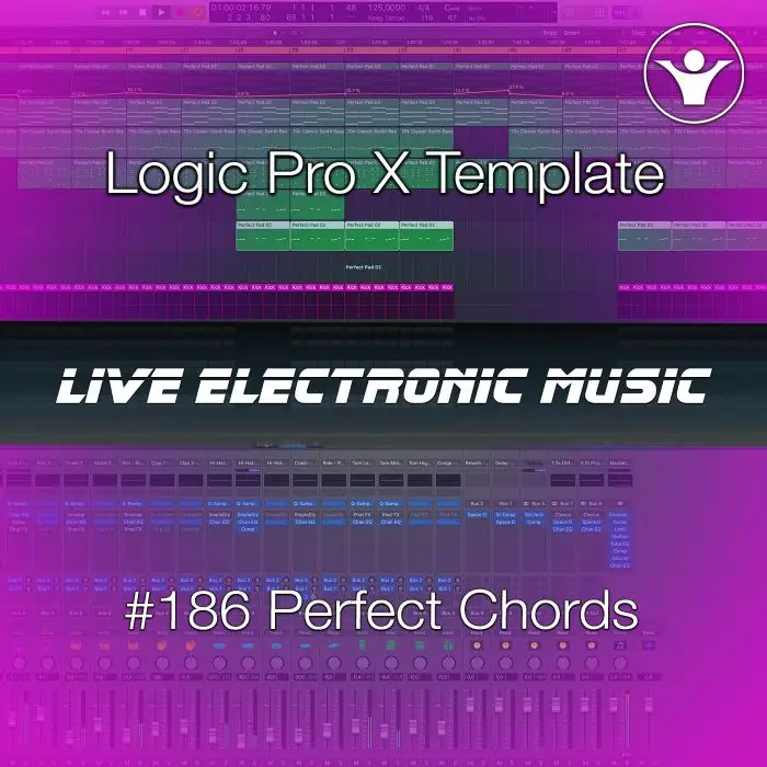Perfect Chords Deep Progressive House | Live Electronic Music #186Logic Pro Templates (Stock Plugins), Logic Pro Templates