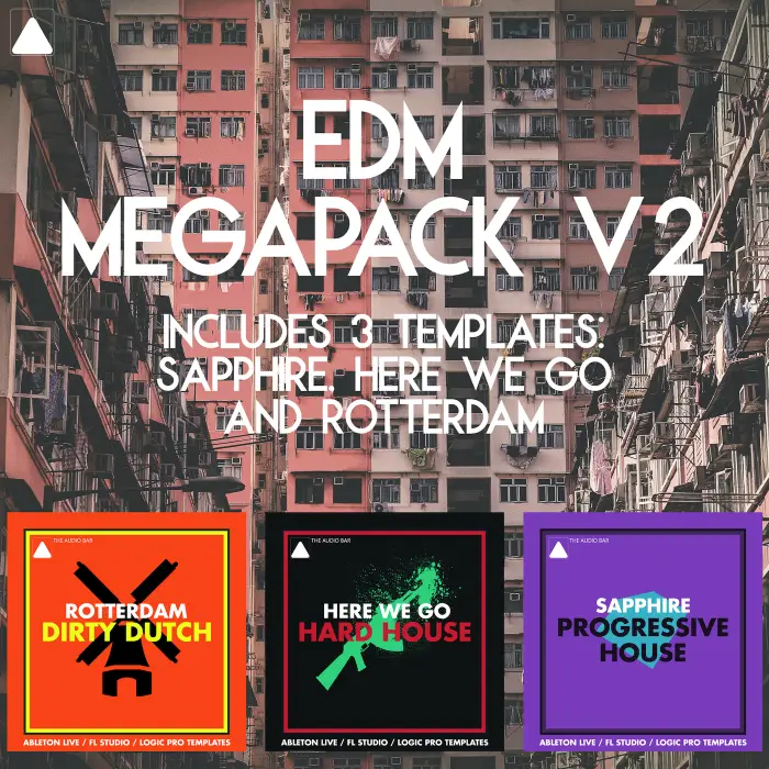 EDM Megapack V2 (Logic Pro X)Logic Pro Templates