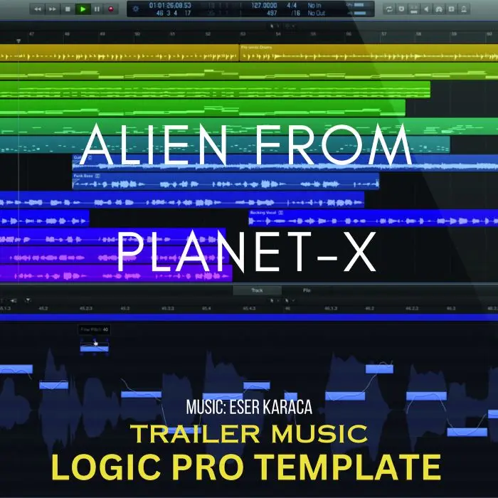 Alien From Planet-X Logic Pro TemplateLogic Pro Templates