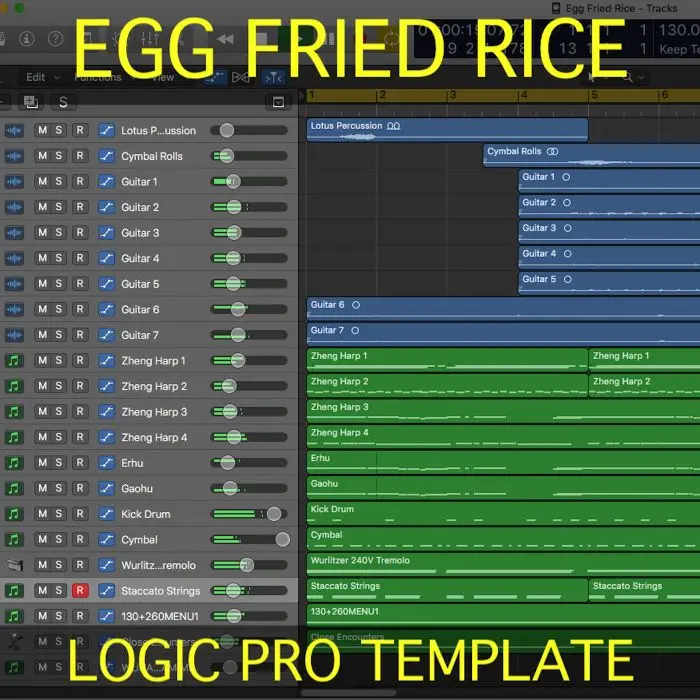 Egg Fried Rice (Asian Chinese Music Instrumental)