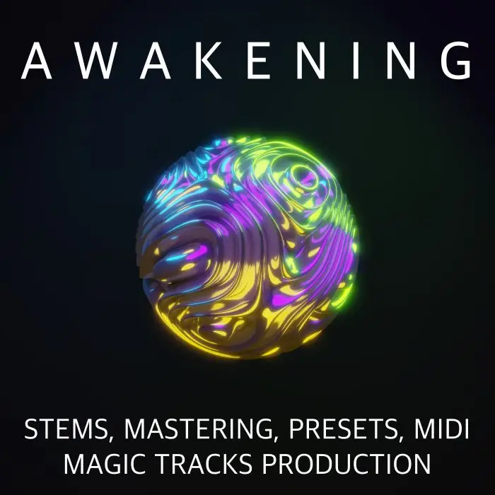 Awakening (Techno STEMS, Mastering, Presets, MIDI)Audio STEMS