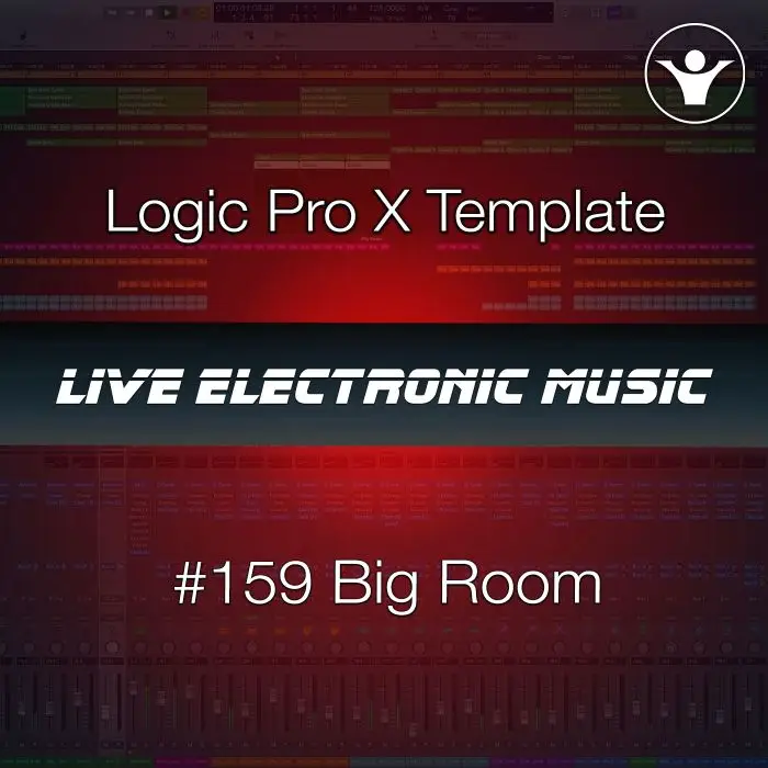 Big Room Prog House Logic pro X Template | Live Electronic Music #159 Logic Pro Templates (Stock Plugins), Logic Pro Templates