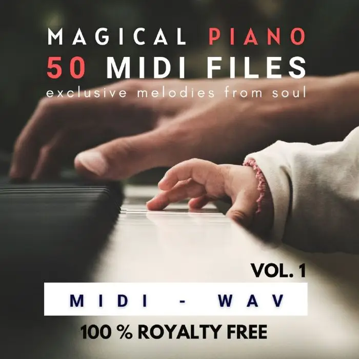 Magical Pianos Vol 1 (MIDI-WAV)Sample Packs, MIDI FIles
