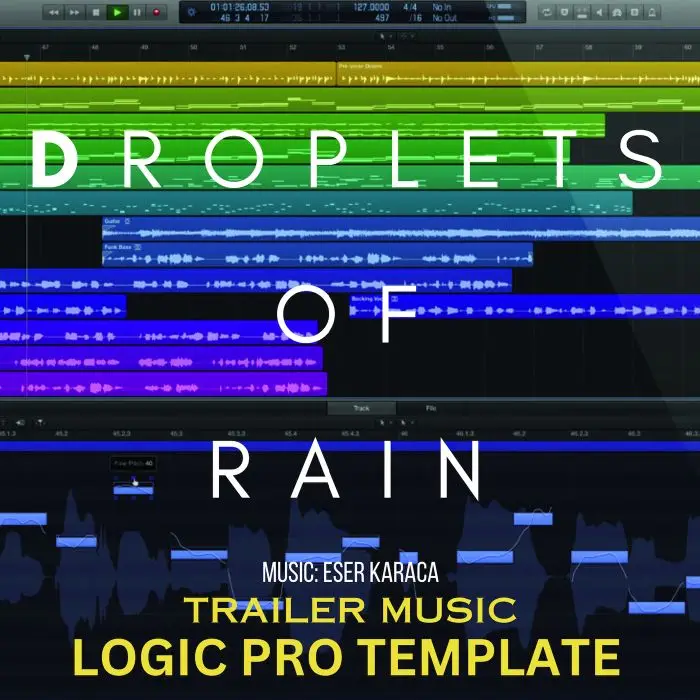 Droplets Of Rain Logic Pro TemplateLogic Pro Templates