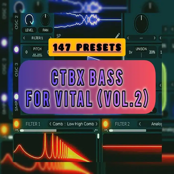 CTBX Bass For Vital (vol.2)Vital Presets