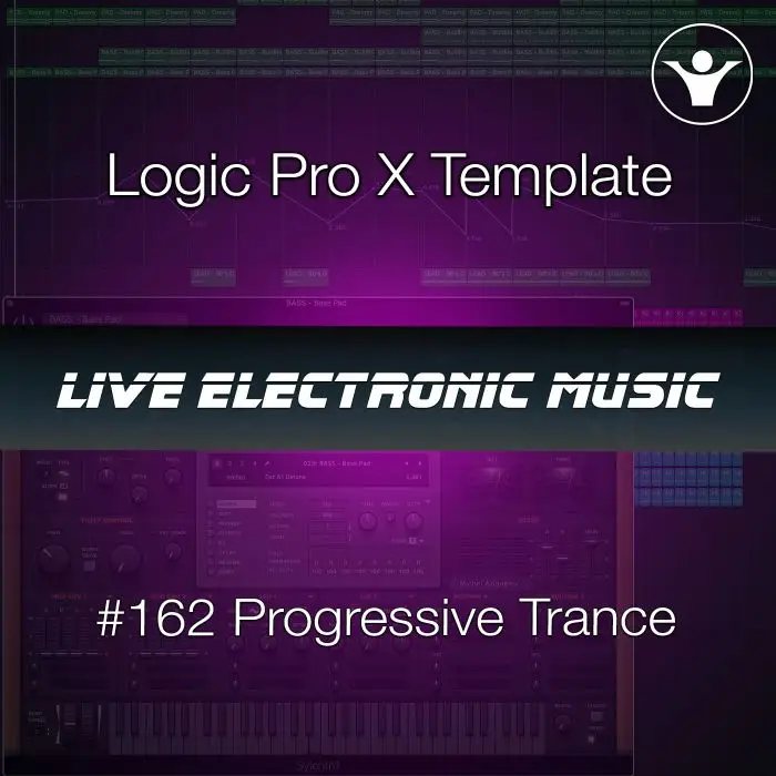 Mikas Progressive Trance Logic Pro X Template | Live Electronic Music #161Logic Pro Templates (Stock Plugins), Logic Pro Templates