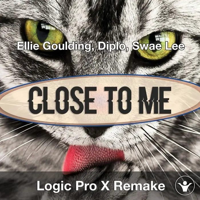 Close To Me (Ellie Goulding, Diplo, Swae Lee) Logic X Remake Template.Logic Pro Templates