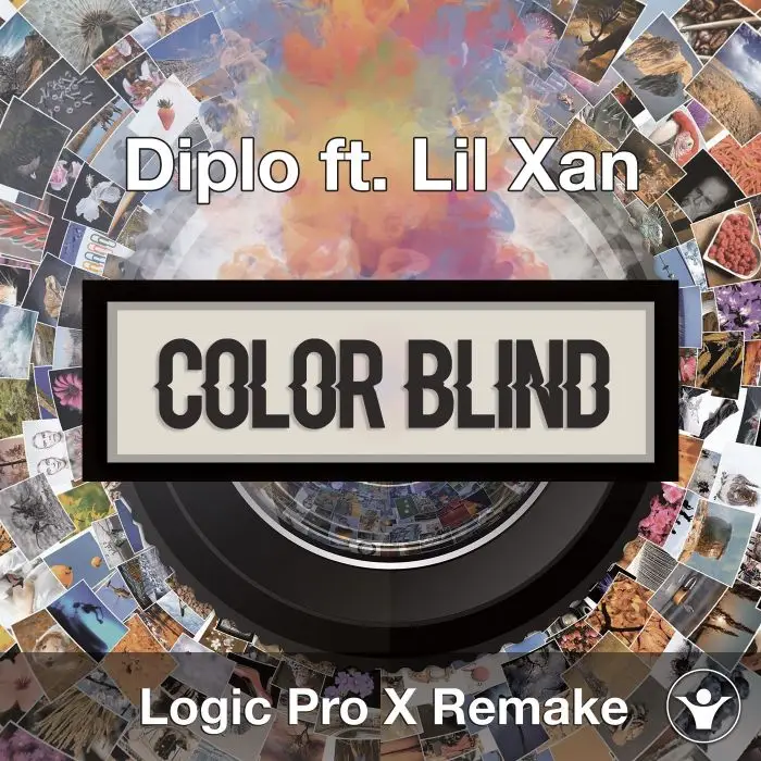Color Blind (Diplo ft. Lil Xan) Logic Pro X Remake TemplateLogic Pro Templates
