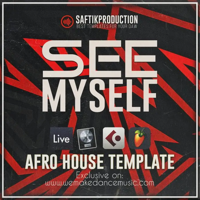 See Myself - Afro House Template for Ableton Live, Cubase, Logic ProX and FL StudioAbleton Templates, Logic Pro Templates, FL Studio Templates, Cubase Templates