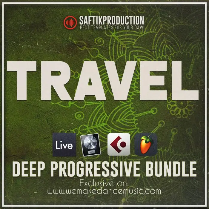 Travel - Deep Progressive Bundle for all DAW'sAbleton Templates, Logic Pro Templates, FL Studio Templates, Cubase Templates, Bundles