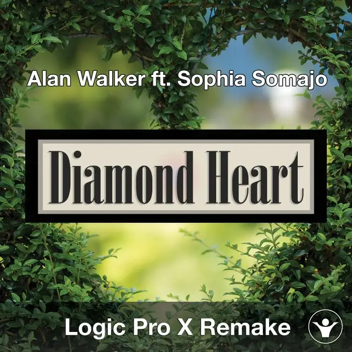 Diamond Heart (Alan Walker ft. Sophia Somajo) Logic X Remake TemplateLogic Pro Templates