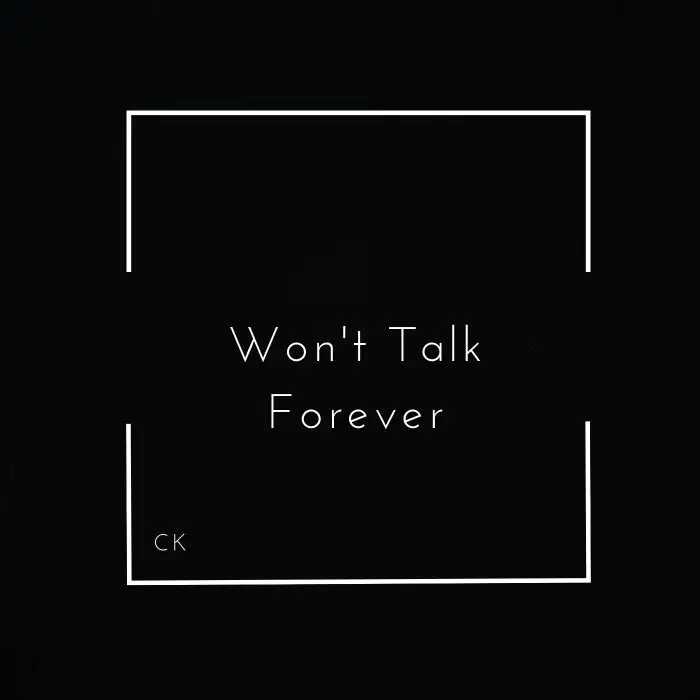 Won't Talk Forever - Logic Pro X TemplateLogic Pro Templates