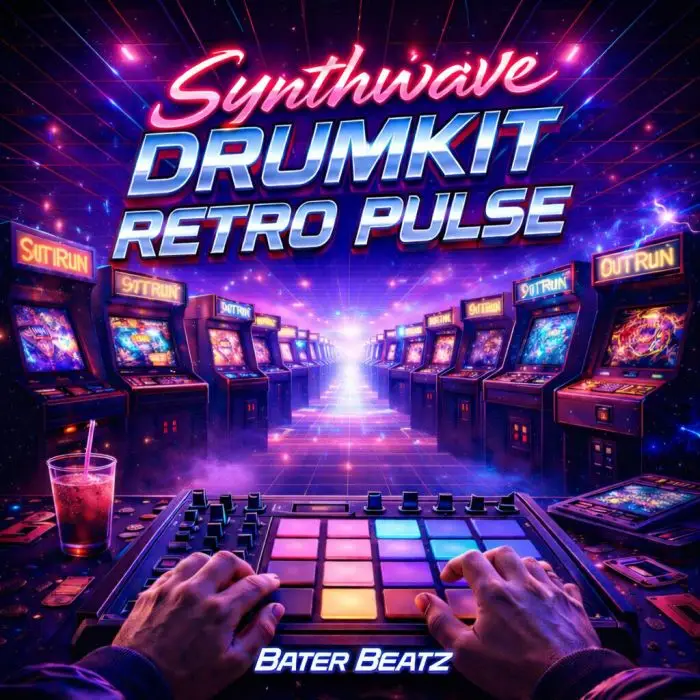 Retro Pulse - Synthwave DrumkitSample Packs